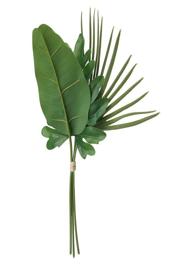 Generic Artificial leaf, in/outdoor/tropical plant bouquet,39cm  - Image 1