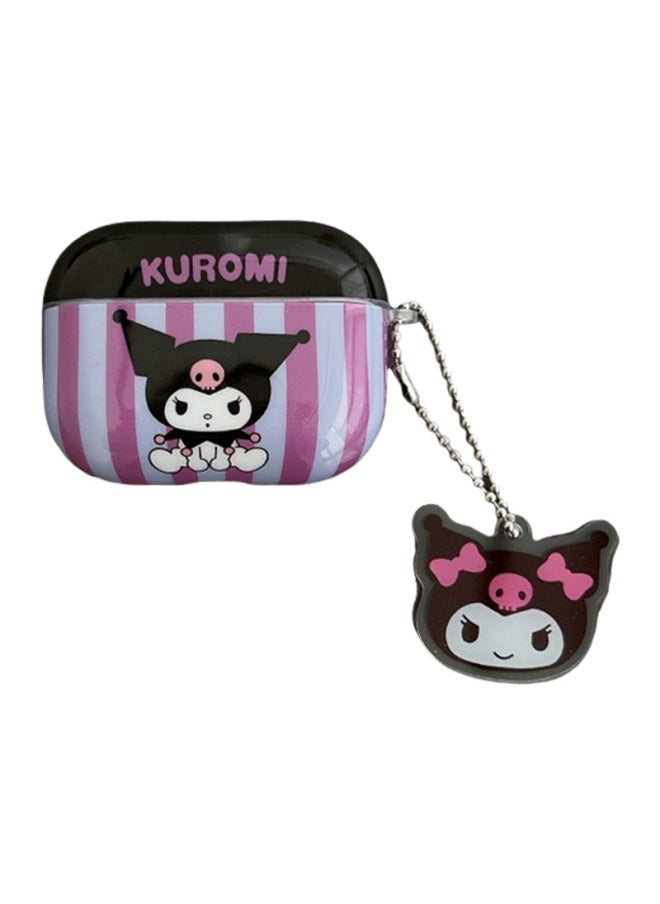 Generic - Kulomi Suitable For Apple Airpods4 Protective Case Pro2 Big Ear Dog Second Generation 3rd Generation Wireless Bluetooth Earphone Case-Color:【culomi】+pendant-Applicable Models:Airpods 1/2 Generation - Image 1
