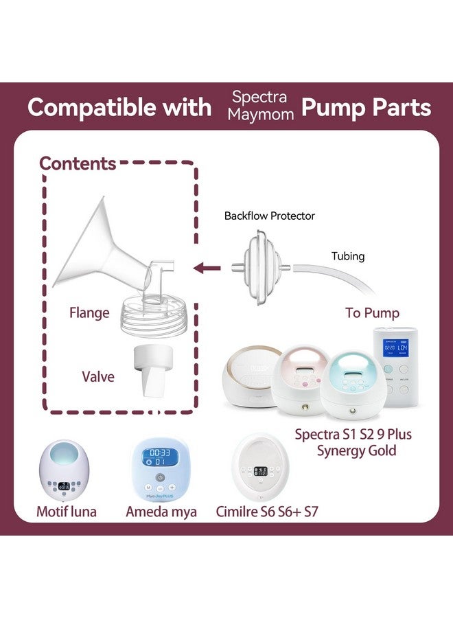TOVVILD Flange 24mm Compatible for Spectra S1 S2 Breast Shield, Replacement Pump Parts Compatible with Motif Luna/Amada MYA Accessories - Image 3
