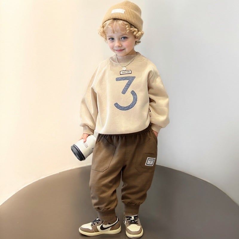 Children'S Wear New Children'S Pants Sports Casual Pants Boys Spring Wear Pants Baby Outer Wear Pants - Image 3