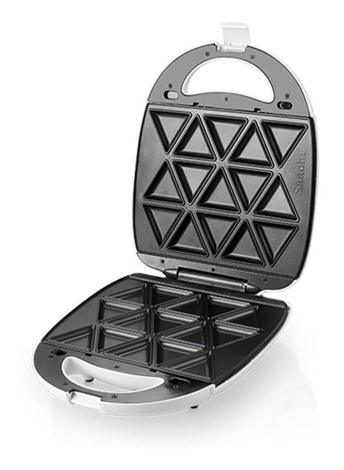 Saaachi SAACHI 7 in 1 Multi Snack Maker 1400W NL-7M-1542-WH with Removable Plates  - Image 1