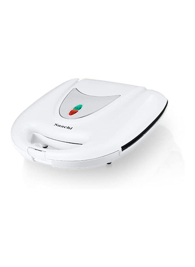 Saaachi SAACHI 7 in 1 Multi Snack Maker 1400W NL-7M-1542-WH with Removable Plates  - Image 2