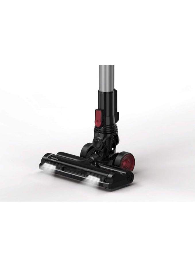 Platinum - Swift Plus Cordless Stick Vacuum 2000 W + 92 Liter Compact Design Single Door Mini Refrigerator Bundle Black - Image 1