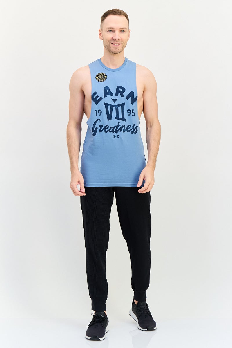 UNDER ARMOUR Men Loose Fit Sleeveless Outdoor Vest, Slate Blue - Image 4