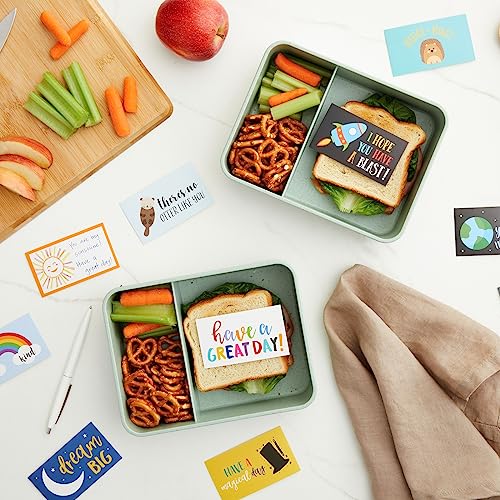 Infinite Curiosity Lunch Box Notes, Inspirational and Encouraging Cards for Kids (4x2.3 In, 60 Pack) - Image 2