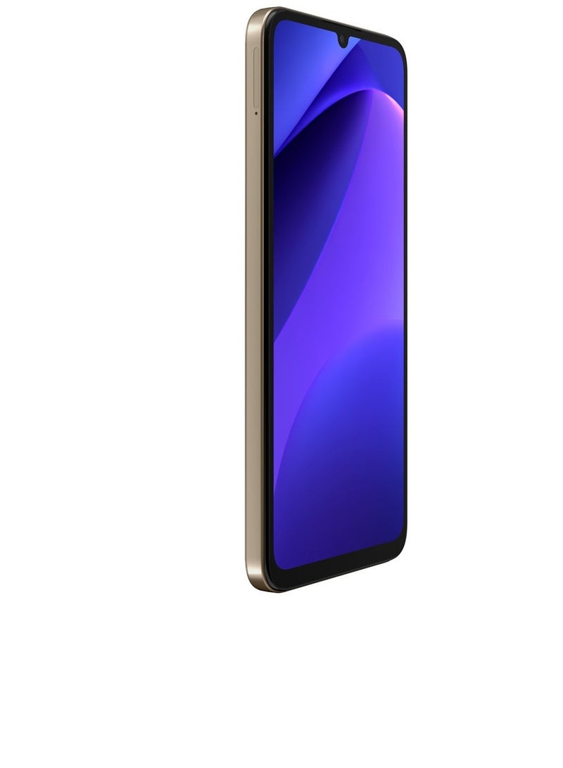 TCH Neo Gold Smart Phone 4GB+4GB RAM 64GB Dual Sim Transperent cover in box + L30 Wireless Earbuds White - Image 4