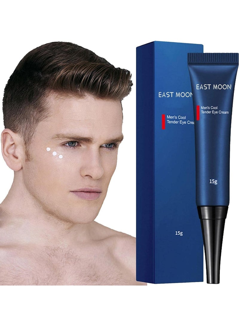 East Moon Men's Cool Tender Eye Cream, Openeyes Awaken Peptide Lifting Eye Gel, East Moon Men's Anti-Ageing Eye Cream Remove Eye Bags, Wrinkles, Dark Circles, Puffiness (5 Pieces) - Image 1