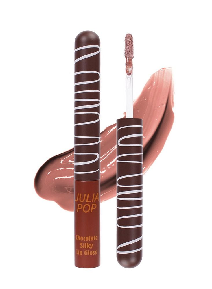 جوليا بوب ملمع شفاه حريري بلون الشوكولاتة - Image 1