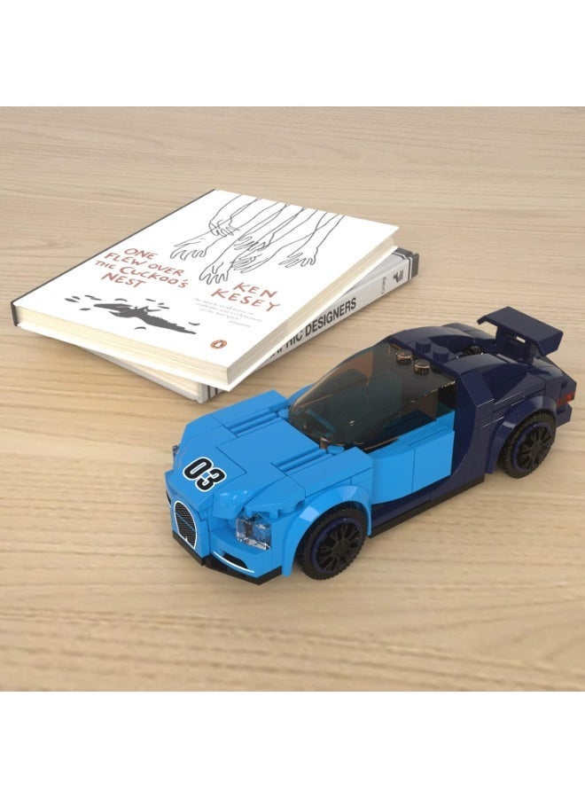 wange Speed Champions Supercar Building Blocks Set 2873 (Age 6+, 139 Pieces) - Image 2