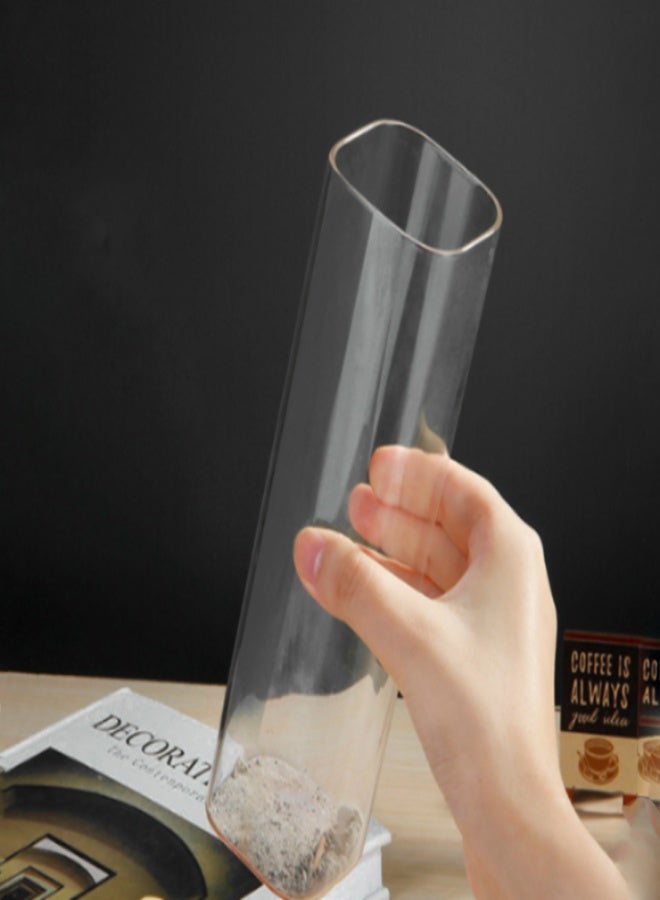 حامل أعواد البخور ومبخرة، كوب زجاجي مربع (بدون ملحقات) 60*200 - Image 2