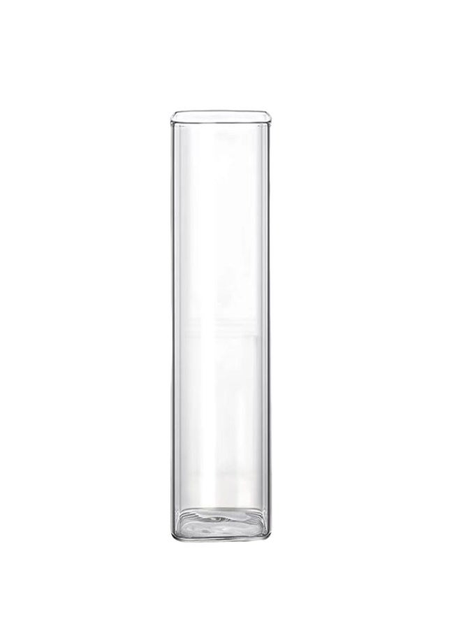 حامل أعواد البخور ومبخرة، كوب زجاجي مربع (بدون ملحقات) 60*200 - Image 1