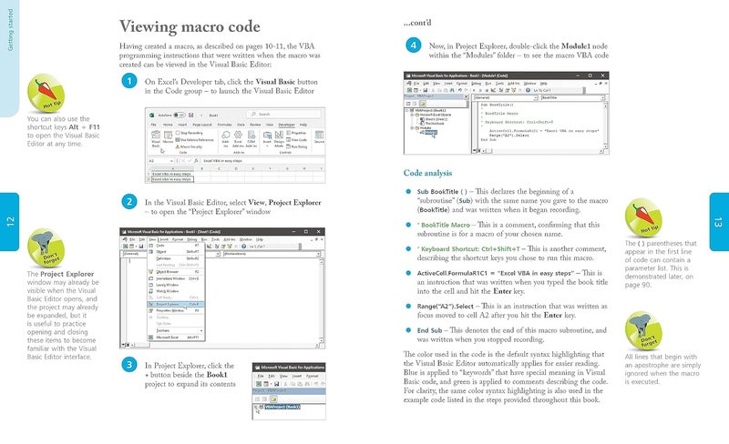 Excel VBA in easy steps (In Easy Steps) (4TH) - Image 4