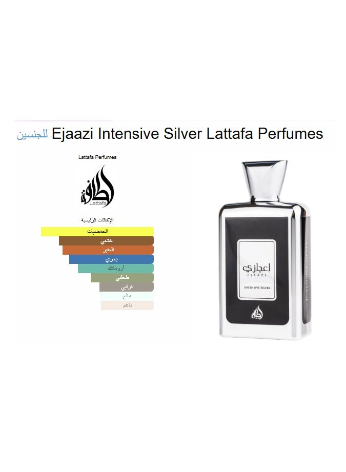 لطافة عطر إجازي إنتنسيف سيلفر للجنسين 100 مل - Image 3