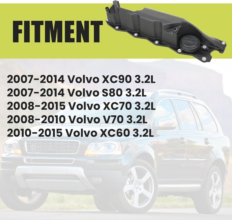 Mocar7 Engine Valve Cover with Gasket for Volvo and Land Rover - Image 2