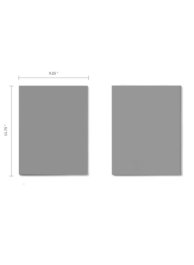 LAMAY B7-B Expanded Softcover Lab Notebook, 9.25 x 11.75 in (23.5 x 30 cm), 144 Pages, Permanent Bound, 70lb Heavyweight Paper (1-Pack, Grid) - Image 2