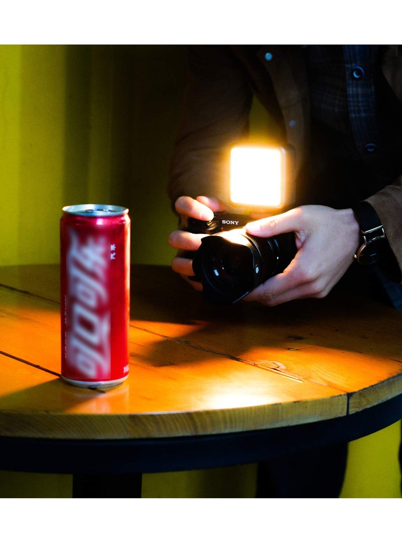 SOLARAE RGB Video Light, LED Camera Light 360 ° Full Color Portable Vlog Photography Lighting Rechargeable 2500K-9500K Adjustable Cell Phone Ambient Fill Light Support Magnet Adsorption - Image 2