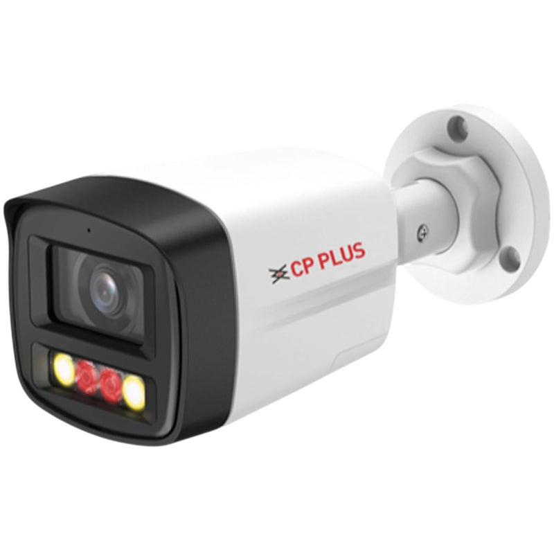 CP PLUS كاميرا IP بullet مزدوجة الضوء بدقة 2 ميجابكسل من CP Plus | 1080p Full HD | ضوء دافئ + رؤية ليلية بالأشعة تحت الحمراء 30م | ميكروفون ومكبر صوت مدمجان | PoE، كاميرا خارجية IP67 - Image 5