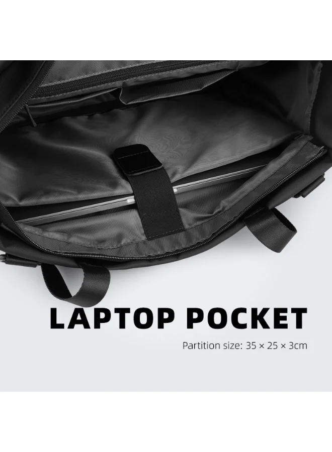 Mark Ryden  Mark Ryden Light Line Laptop Bag MR 236, Slim Shoulder & Clutch Bag, Fits 15.6” Laptop,Water-Resistant Oxford,Lightweight Minimalist Design  | Best Price UAE