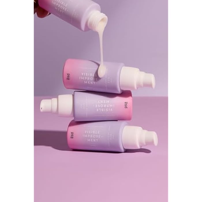 PURPOSEFUL SKINCARE بي إس إيه - سيروم البيبتيدات و النياسيناميد مع تحسين مرئي | بيتا غلوكان و بانثينول، مستخلص الطحالب | مناسب لجميع أنواع البشرة (1 أونصة | 30 مل) - Image 5