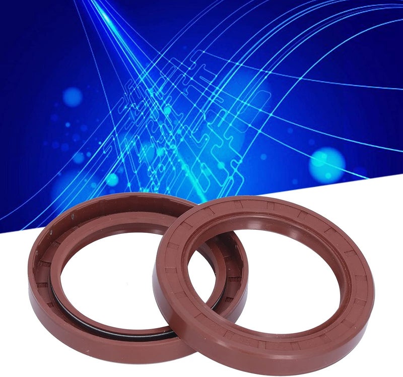High strength upgraded material 2 Pcs Oil Seals, FKM High-Temperature Resistant Pressure-Proof Friction-Resistant Corrosion Resistant Axle Seals Ergonomic build - Image 3