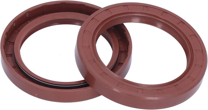 High strength upgraded material 2 Pcs Oil Seals, FKM High-Temperature Resistant Pressure-Proof Friction-Resistant Corrosion Resistant Axle Seals Ergonomic build - Image 1
