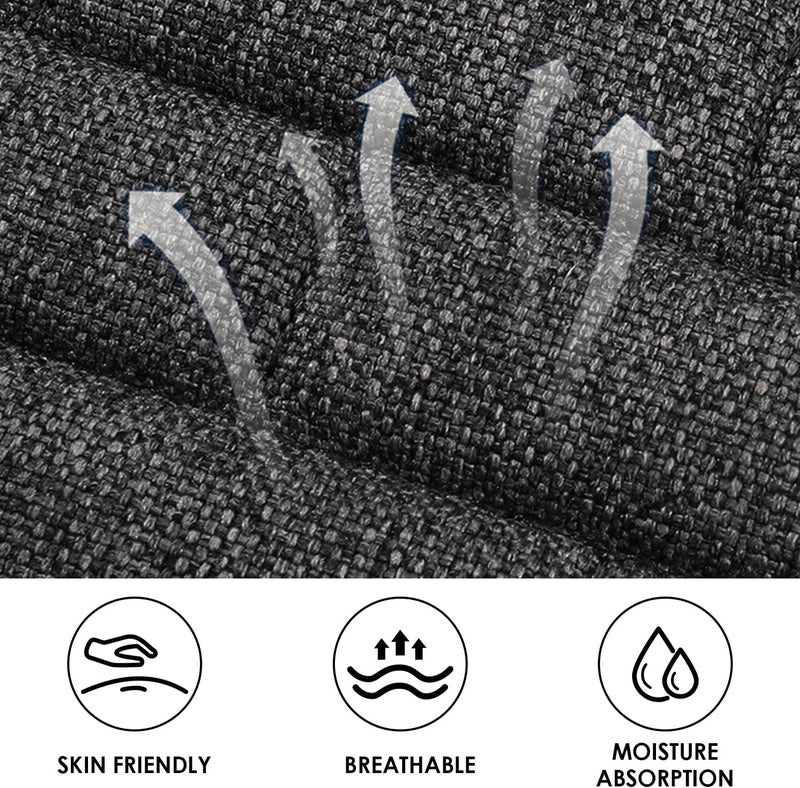XMNIVATE Rectangular Non-Slip Car Seat Cushion - Breathable Seat Protector - Image 4