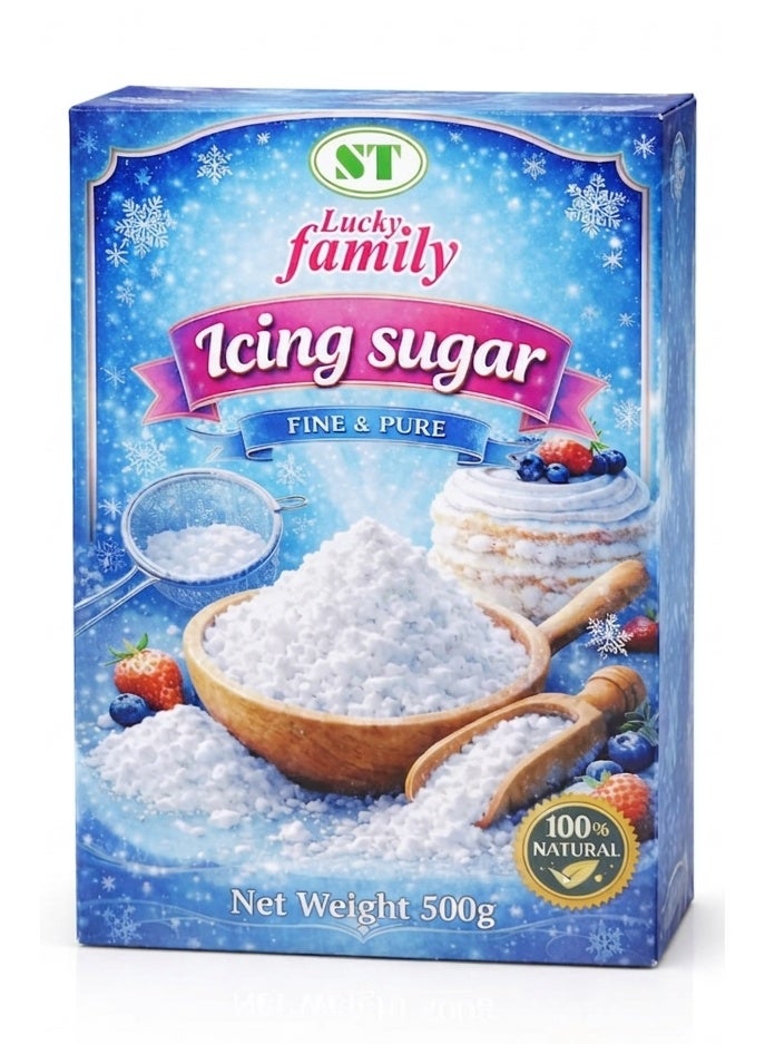 Icing Sugar Fine and Pure 500g