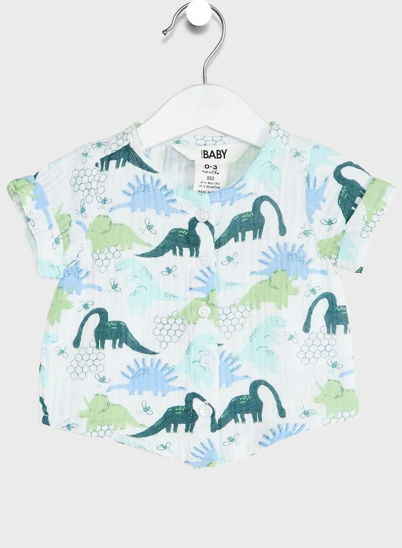 Cotton On Infant Dino Hive Print Shirt