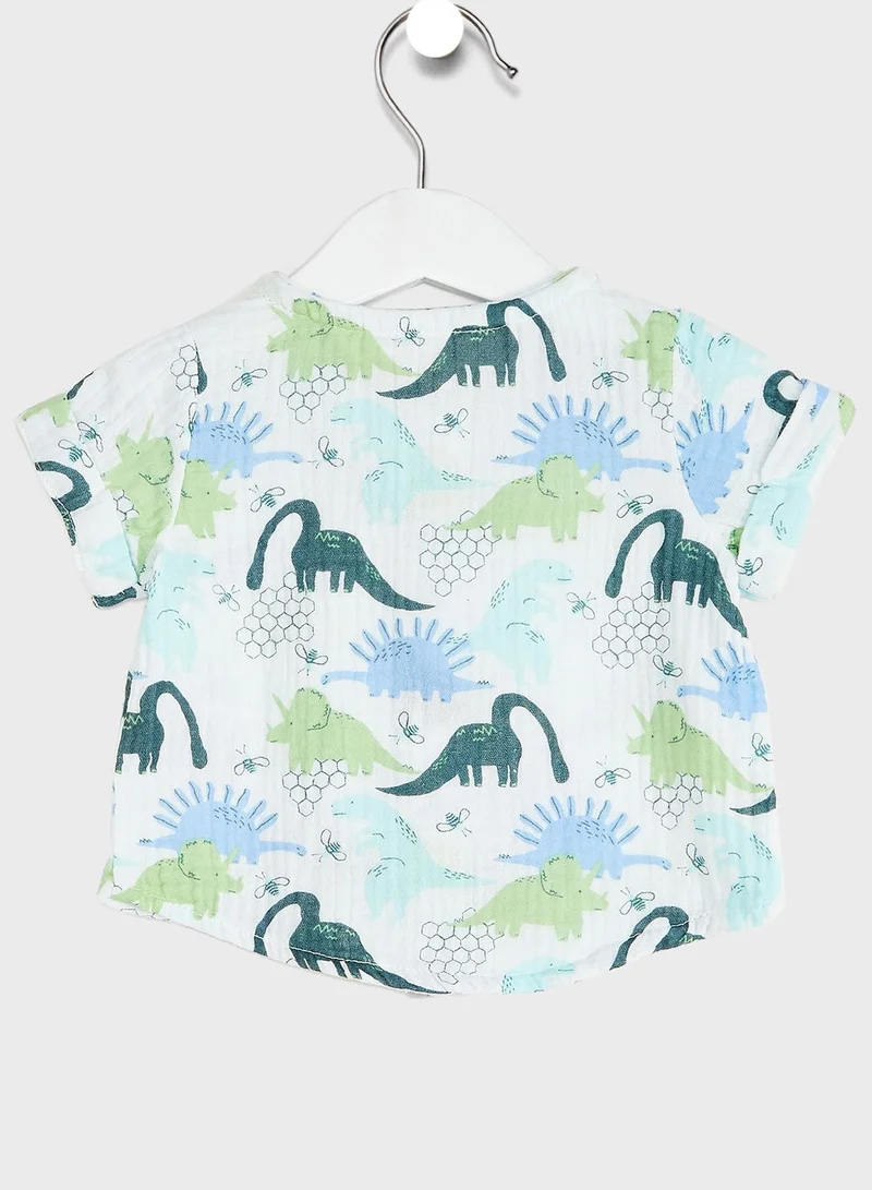 Cotton On Infant Dino Hive Print Shirt