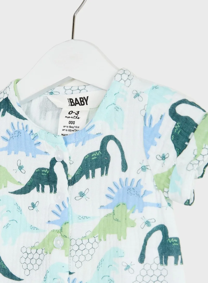 Cotton On Infant Dino Hive Print Shirt