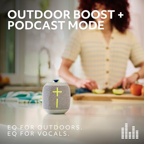 Ultimate Ears WONDERBOOM 4 Outdoor Speakers Bluetooth Waterproof with Big Bass & 360-Degree Sound, Dustproof Floating Wireless Speaker, 131ft Range - Pink - Image 4