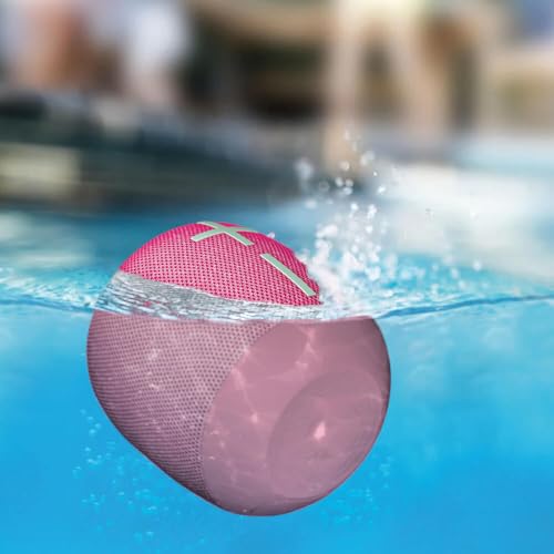 Ultimate Ears WONDERBOOM 4 Outdoor Speakers Bluetooth Waterproof with Big Bass & 360-Degree Sound, Dustproof Floating Wireless Speaker, 131ft Range - Pink - Image 2