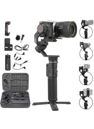 G6 Max 3-Axis Handheld Gimbal Stabilizer (G6 Plus Upgrade Ver) for Mirrorless Camera Like Sony a7 w/Short Lens,Action Camera Gopro,Smart Phone iPhone 11 Pro Max 8,1.2Kg Payload,Splash Proof - pzsku/Z8FB5F28FB4D57D05FE7BZ/45/_/1683875603/fc1d896a-cb47-42d7-bf37-0d0e658fa0ff