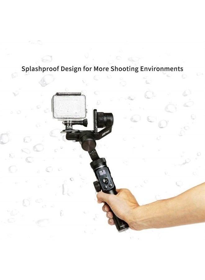 FeiyuTech - G6 Max 3-Axis Handheld Gimbal Stabilizer (G6 Plus Upgrade Ver) for Mirrorless Camera Like Sony a7 w/Short Lens,Action Camera Gopro,Smart Phone iPhone 11 Pro Max 8,1.2Kg Payload,Splash Proof - Image 1