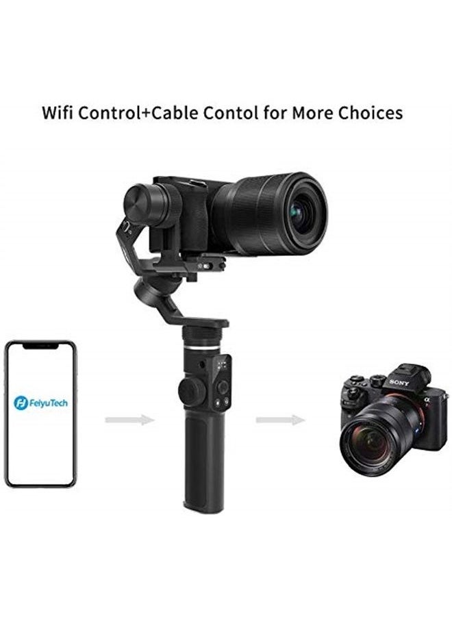 FeiyuTech - G6 Max 3-Axis Handheld Gimbal Stabilizer (G6 Plus Upgrade Ver) for Mirrorless Camera Like Sony a7 w/Short Lens,Action Camera Gopro,Smart Phone iPhone 11 Pro Max 8,1.2Kg Payload,Splash Proof - Image 1