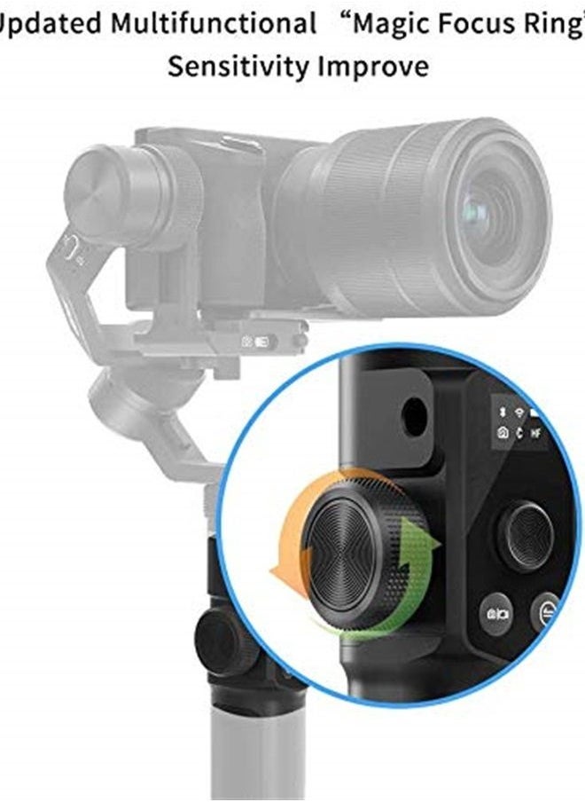 FeiyuTech - G6 Max 3-Axis Handheld Gimbal Stabilizer (G6 Plus Upgrade Ver) for Mirrorless Camera Like Sony a7 w/Short Lens,Action Camera Gopro,Smart Phone iPhone 11 Pro Max 8,1.2Kg Payload,Splash Proof - Image 1