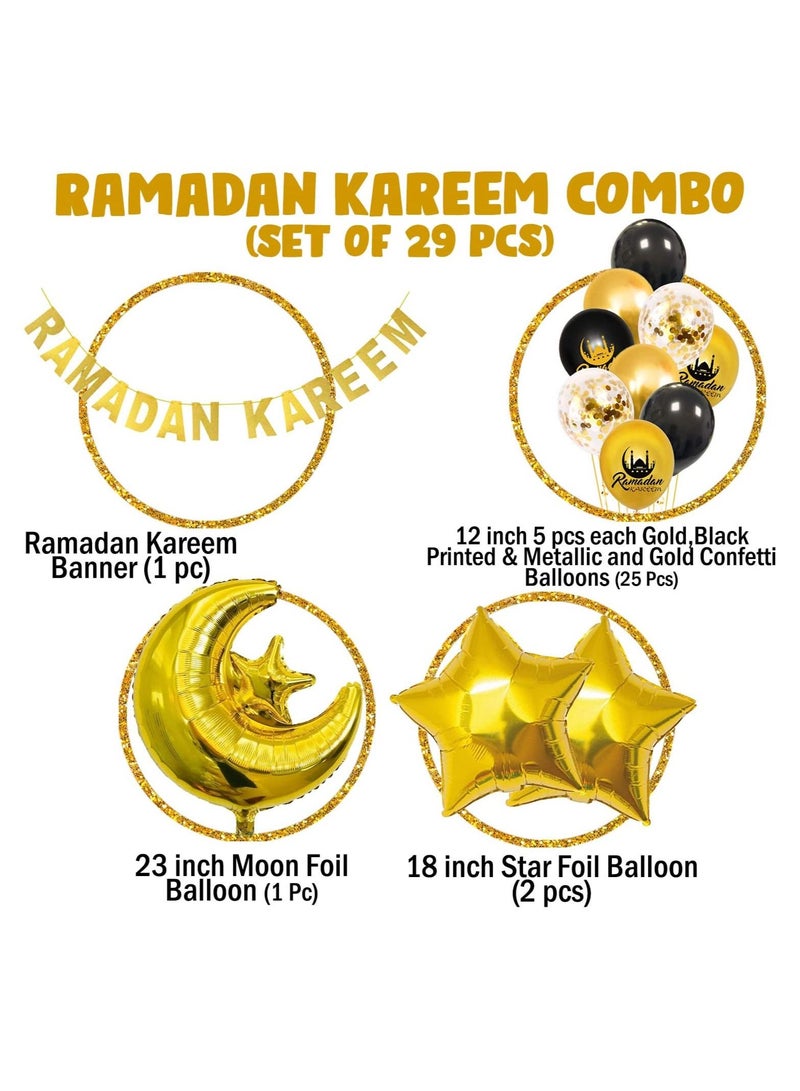 Party Propz Ramadan party supplies - 29 Pieces for Ramadan Kareem decoration - Image 4