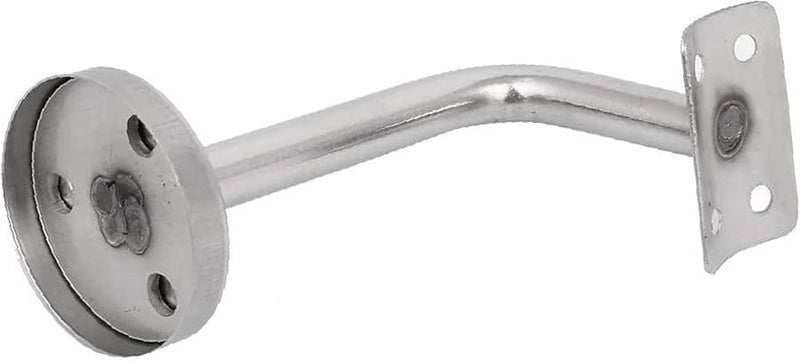 304 Stainless Steel Handrail Bracket 60mm x 100mm for Wood and Steel Stair Bannister 2pcs - Image 3