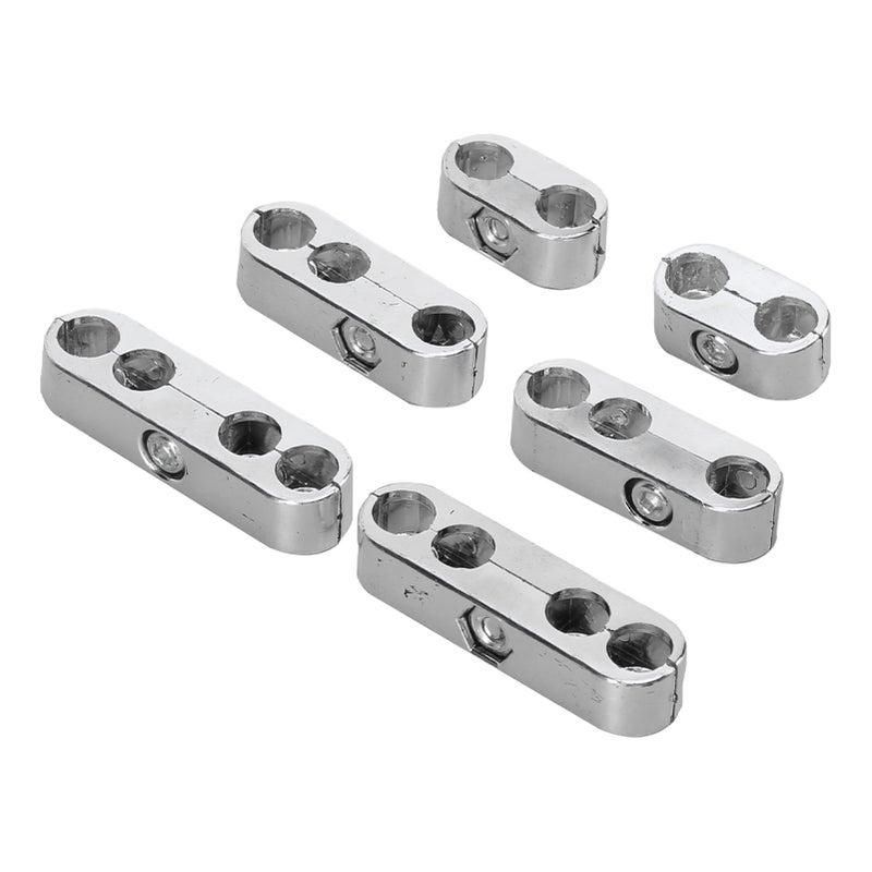 7mm 8mm Spark Plug Wire Separator Divider Clamp ClipIn Type Universal for Cars Ships(Chrome ) - Image 4
