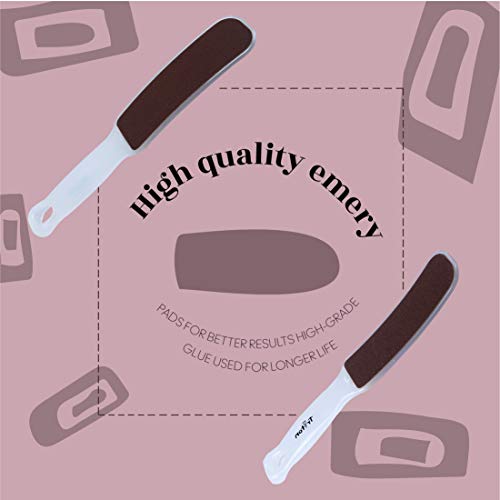 TRITON Dual Sided Foot Scraper/Filer for Hard and Dead Skin Callus Remover/Pedicure Foot Scrubber for Men and Women - Image 3