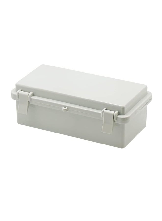 melfi Junction Box ABS Plastic IP67 Weatherproof & Dustproof Electrical Enclosure with Hinged Shell for Outdoor Use, Industrial Equipment and Security Systems  - Image 1