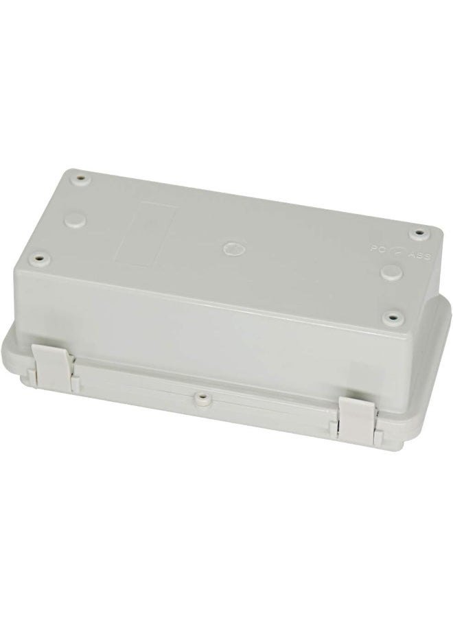 melfi Junction Box ABS Plastic IP67 Weatherproof & Dustproof Electrical Enclosure with Hinged Shell for Outdoor Use, Industrial Equipment and Security Systems  - Image 5