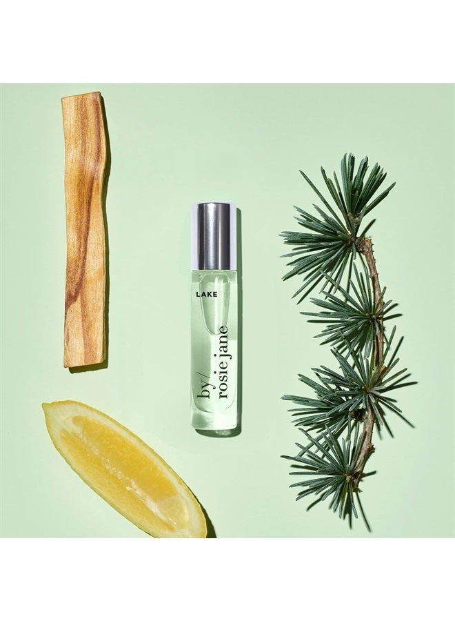 By Rosie Jane Oil Roll-On Perfume (Lake) - Clean Fragrance for Women - Essential Oil Vial with Notes of Citrus, Bergamot, Sandalwood, Vanilla - Paraben Free, Vegan, Cruelty Free, Phthalate Free (7ml) - Image 3