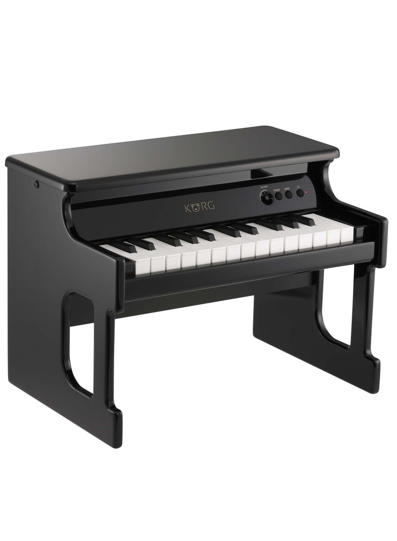 Korg TINYPIANO-BK TinyPiano Digital Toy Piano | Natural Touch Mini Keyboard | Velocity Sensitive | 25 Sounds | Onboard Speaker | Black - Image 2