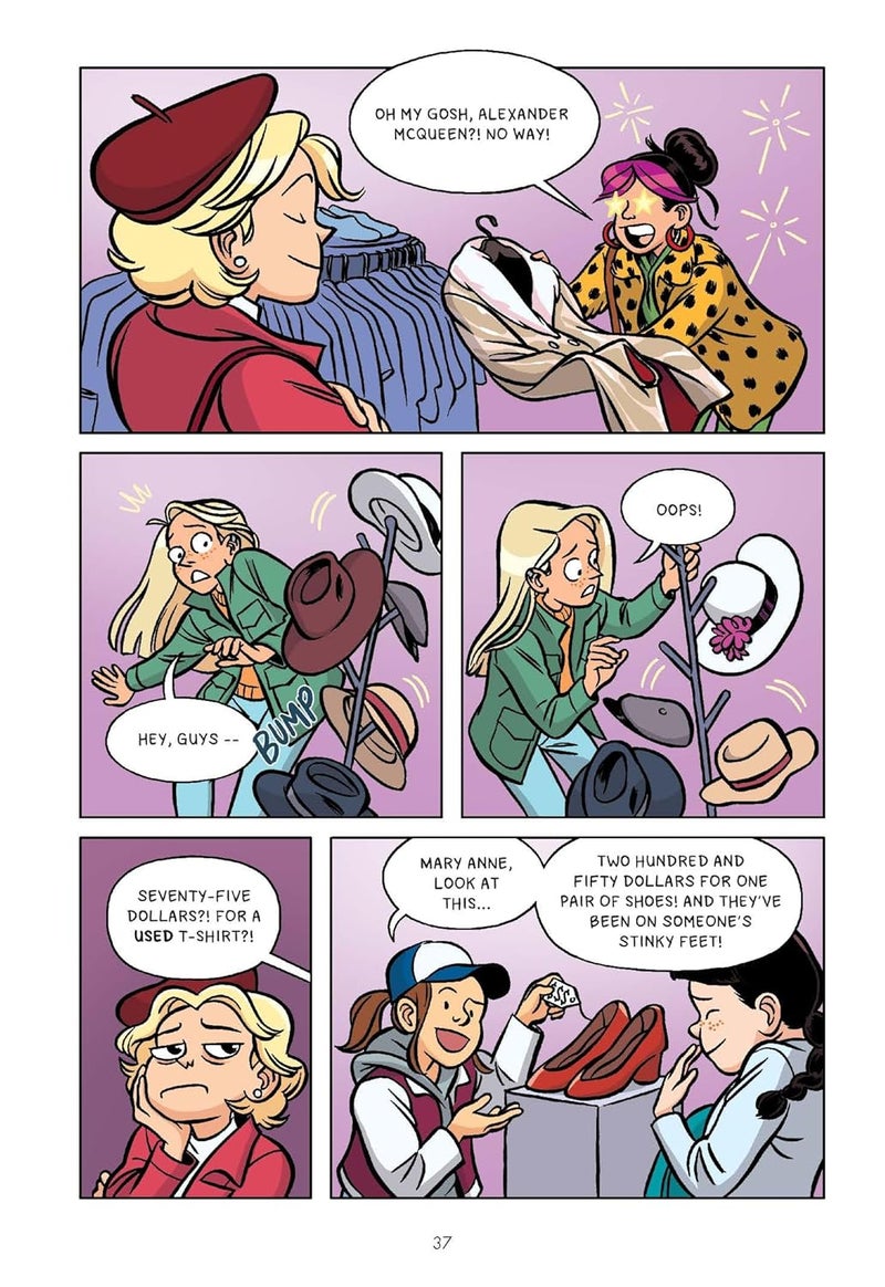 Scholastic Stacey's Mistake: A Graphic Novel (the Baby-Sitters Club #14) - Image 3