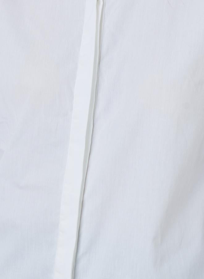 Styli Off White Solid Long Sleeves Regular Fit Shirt - Image 3