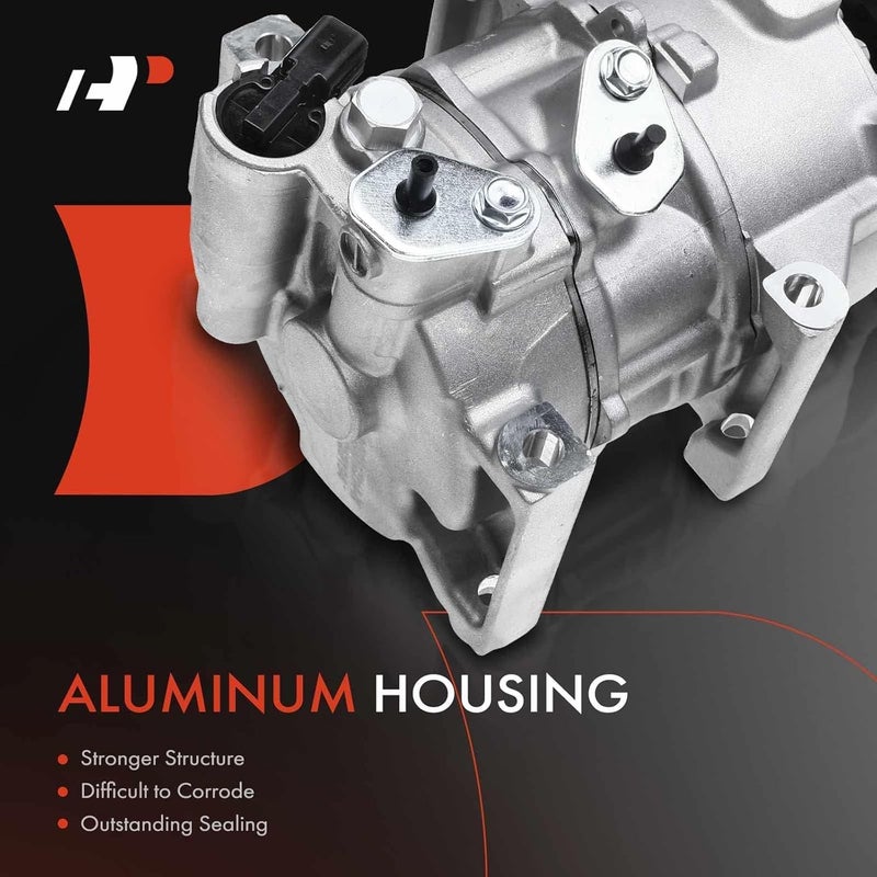 A-Premium AC Compressor with Clutch for Hyundai Sonata 2015-2017 - Image 3