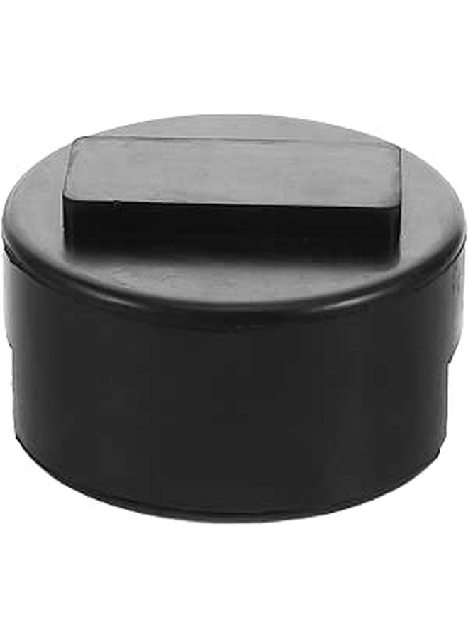 Heavy Duty Circular Rubber Jack Pads for Car Lift Compatible with Jack Stands Black - Image 1