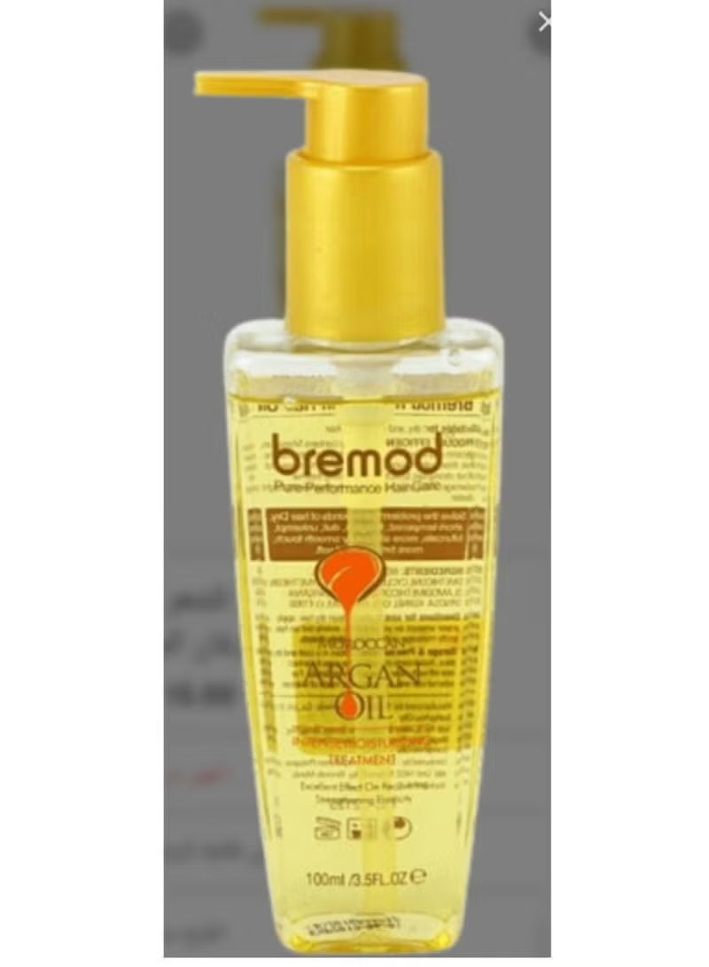 BREMOD Moroccan Argan Oil Intense Moisturizing Treatment 100ml - Image 2