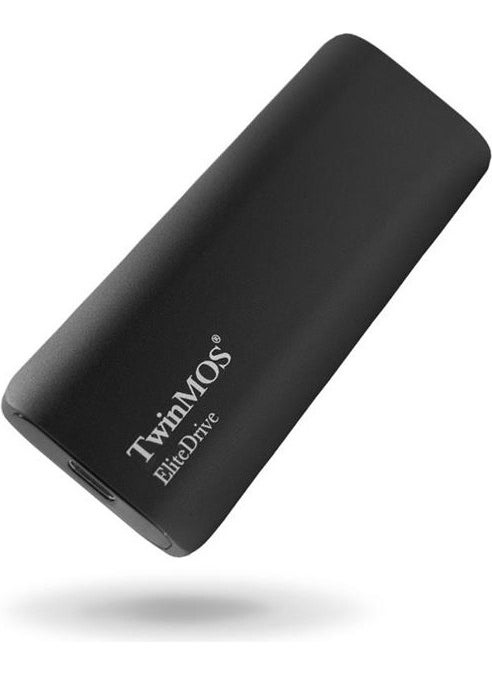 TwinMOS 1TB Portable External SSD USB 3.2/Type-C Black (PSSDGGBMED32)  - Image 1